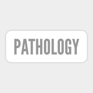 Pathology. Laboratory Medicine. Sticker